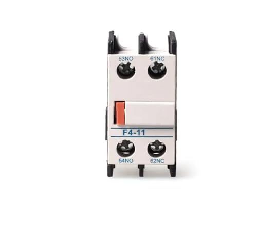 AC-Schütz CJX2 LC1 Hilfskontaktblock Kontaktschalter F4-11 F4-20 F4-02 2 Pole 1 Stücke(F4-20 2NO) von JGODGQPM