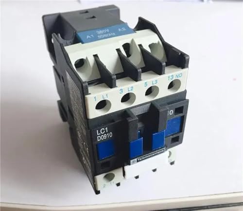 AC-Schütz LC1-D0910 9A 3-Phasen-NO-Schütz zur DIN-Schienenmontage 24 V 36 V 48 V 110 V 220 V 380 V 1 Stück(48V) von JGODGQPM