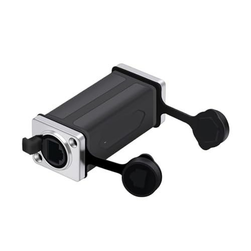 Anschluss RJ45 Ethernet-Anschluss Buchse Panelmontage 1 Stück(1xU1014-Metal) von JGODGQPM