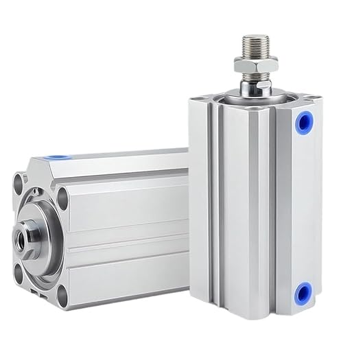Außengewinde SDA12/16 Mit Magnet Pneumatische Zylinder Kompakte Doppel Wirkenden Dünnen Zylinder 1Pcs(Stroke 30mm,Bore 12mm) von JGODGQPM
