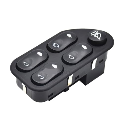 Auto Elektrische Fenster Schalter 4 Weg 8 + 3 Pin Fahrer Seite 7S6514529AA 1Pcs(Master Switch) von JGODGQPM