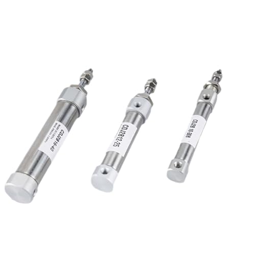 CDJ2B10 Doppeltwirkend Pneumatischer Luftzylinder Einzelstangenhub 5-200mm 1 Stücke(Stroke 15mm) von JGODGQPM