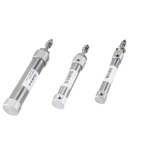 CDJ2B16 Doppeltwirkend Pneumatischer Luftzylinder Mini Kleine Einzelstange 5-200mm Hub 1St(Stroke 30mm) von JGODGQPM