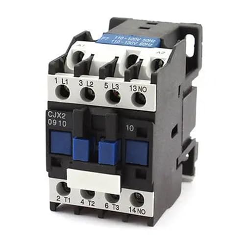 CJX2-12 Klimaanlage Allzweck 110-120V Spule 20A 3P+NO AC Schütz 1St von JGODGQPM