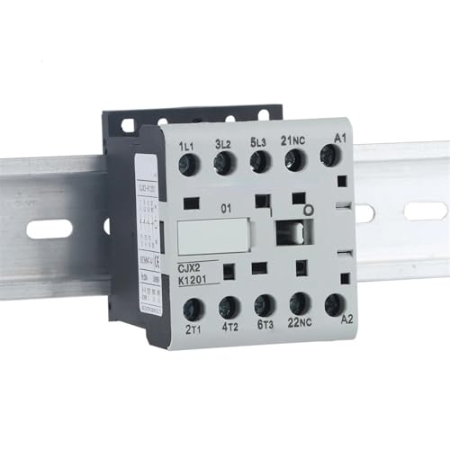 CJX2-K DC24V DC36V DC48V 6A 9A 12A AC Schütz Din-schiene 3P 3 wichtigsten 1NO/3 wichtigsten 1NC Spule Spannung 1Pcs(Cjx2-kz-0610,36V) von JGODGQPM