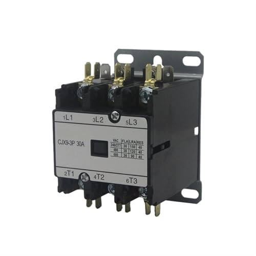 CJX9-50/3 Dreipoliger 50A 220V AC-Schütz for Klimaanlagen, 1 Stück von JGODGQPM