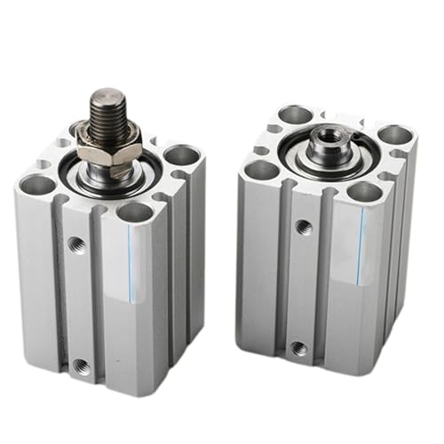 CQSB12/16/20/25 Pneumatischer Zylinder Hub 5-90mm 1St(CQSB25,5D) von JGODGQPM