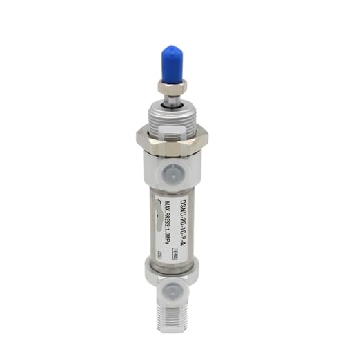 DSNU25 Runder Edelstahl-Luft-Pneumatikzylinder Hub 10-200mm 1St(DSNU-25-80,-PPV-A) von JGODGQPM