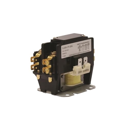 Einphasiges 220-V-Schütz CJX9 for Klimaanlagen-AC-Schütz, Aufzugs-Magnetschütz, 12 V, 1 Stück Einphasiges 220-V-Schütz CJX9 for Klimaanlagen-AC-Schütz, Aufzugs-Magnetschütz, 12 V, 1 Stück von JGODGQPM