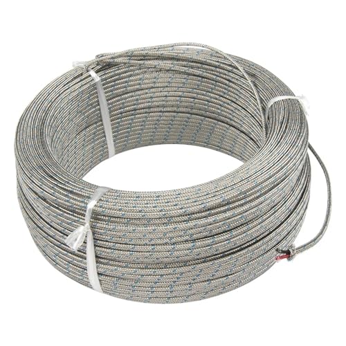 FTARE02 100 m KJ Thermoelement PT100 RTD Verlängerungskabel Widerstandskabel 1 Stück(PT100 3x7x0.2mm100m) von JGODGQPM