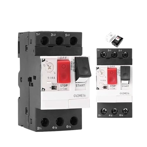 GV2ME Schalter Thermomagnetischer Typ Überlast-Kurzschlussschutz 32A Motorschutzschalter 1St(24-32A) von JGODGQPM