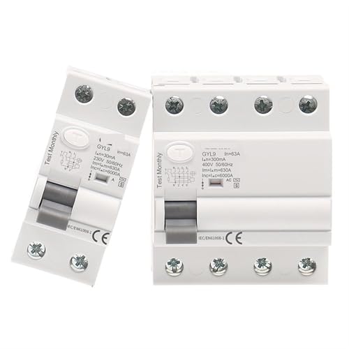 GYL9 AC-S Typ Zeitverzögerter RCD RCCB ELCB Verzögerungstyp Elektromagnetischer Schutzschalter 1St(AC-S 2P 40A,100mA) von JGODGQPM