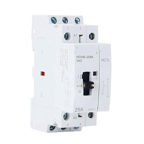 HCH8-25M 2P 25A Din-Schiene Haushalt AC Modularschütz 1 Stücke(2P 25A 1NO1NC 230V) von JGODGQPM