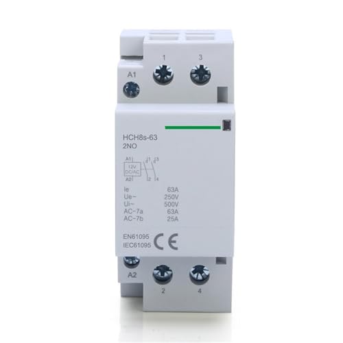 HCH8s-63 AC-Schütz 2P 40A 63A Automatisches Schütz Din-Schienen-Typ 1 Stücke(2P 63A 2NO AC230V) von JGODGQPM