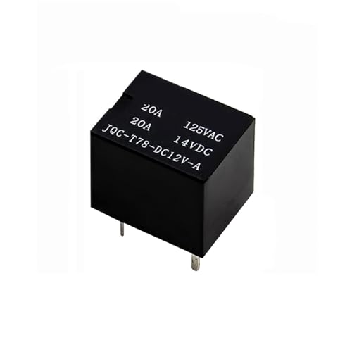 JQC-T78-DC12V-A Normalerweise geöffnetes elektromagnetisches Relais 5 V/12 V/24 V 4/5 Pins 20 A 1 Stück(5 Pin,24V) von JGODGQPM
