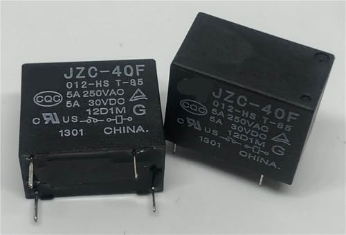 JZC-40F 012-HS T-85 JZC-40F 024-HS (32F-1A-12V/24V-5A) Relais 4-polig 1 Stück(JZC-40F 012-HS T-85) von JGODGQPM