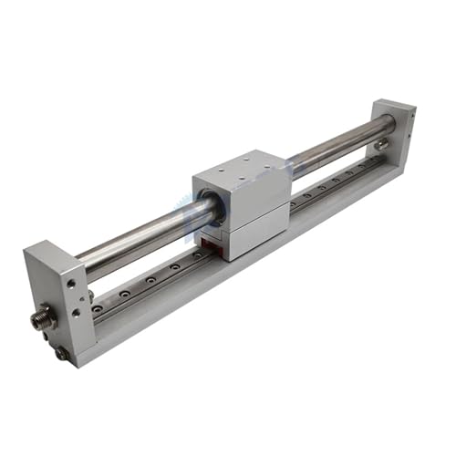 Kolbenstangenloser Zylinder RMH10/15 Magnetzylinder mit Linearführung Pneumatischer Zylinder Doppeltwirkend 1St(Stroke 700mm,RMH15) von JGODGQPM