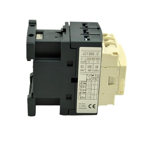 LC1D12M7 AC-Schütz 12A 24 V 36 V 110 V 220 V 380 V Spulenspannung 1 Stück(LC1D18,220V) von JGODGQPM