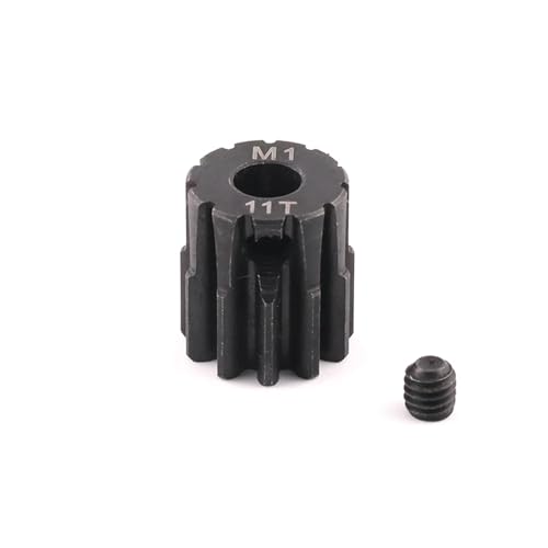 M1 5mm 11T 12T 13t 14T 15T 17T 18T 20T 21T 24T 25T 26T 27T 28T Stahl Metall Ritzel Motor Getriebe 1Pcs(11T) von JGODGQPM
