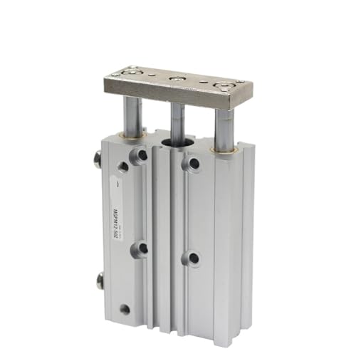 MGPM12/16 Kompakter Führungszylinder, dünner dreiachsiger Luftpneumatikzylinder mit Führungsstange, 1 Stück(10mm stroke,MGPM12) von JGODGQPM