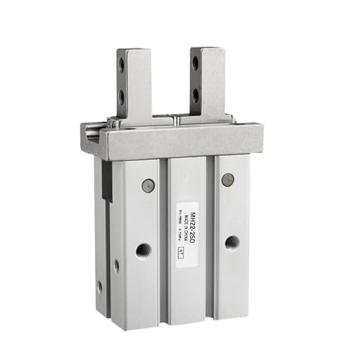 MHZ2/MHZL2 Pneumatische Greifer Finger Luft Zylinder Parallel Offen Und Geschlossen Doppel Action 1Pcs(MHZ2-25D) von JGODGQPM