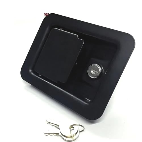 MS209 Griff Schrank Schlüssel Schloss Elektronische Schrank Air Box Locker MS209 1Pcs(Black) von JGODGQPM