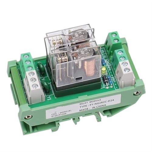 NG2R 2-Kanal-Relaismodul 12 V 24 V 1SPDT Relais 10 A Relaisplatine 1 Stücke(FY-NG2R-2C-12VACDC) von JGODGQPM