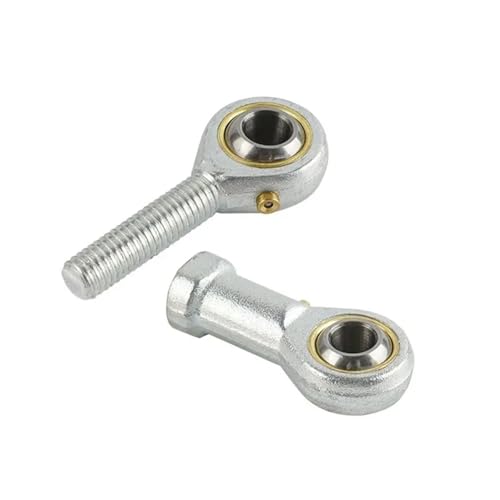 POS/PHS6/5/8/10/12 Gelenklager mit Gelenkkopf, männlich, Rechtsgewinde, metrisch, 1 Stück(POS6 6mm) von JGODGQPM