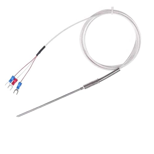 PT100 Typ Thermoelement WZPK-191 Temperatursensor Sonde Temperatur -200 + 450 ℃ 1 Stücke(Probe diam 1.5X300mm) von JGODGQPM