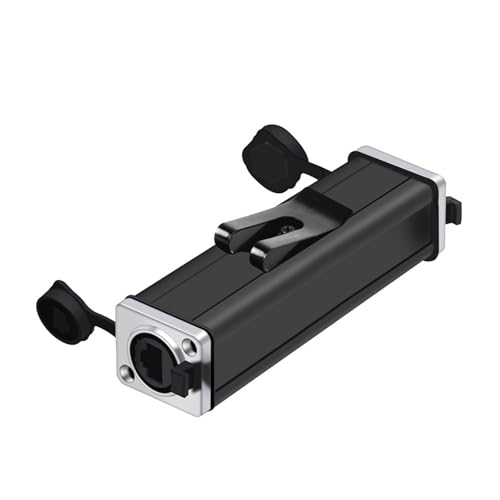 RJ45-Koppler-Anschluss Buchse auf Buchse Panel Mount Steckdosen Koppler 1 Stücke(Metal-90mm-01) von JGODGQPM