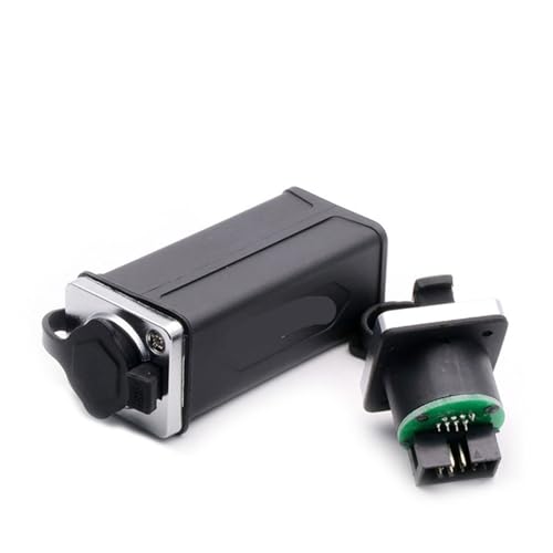 RJ45 Netzwerkanschluss Buchse Panel Mount Steckdosen Ebene Ethernet Anschluss 1 Stücke(U1010-Metal) von JGODGQPM