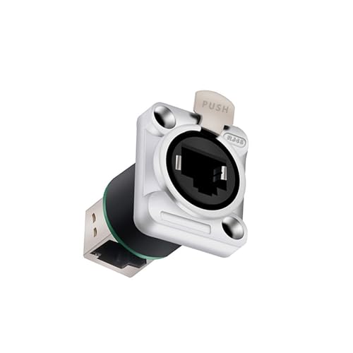 RJ45-Netzwerkanschluss Buchsenleisten-Einbaubuchsen RJ45-Ethernet-Anschluss 5 Stücke(A1006) von JGODGQPM