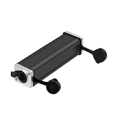 RJ45-Stecker weiblich Panel Mount Steckdosen gerade Adapter Kupplungen 1 Stücke(Metal-90mm) von JGODGQPM