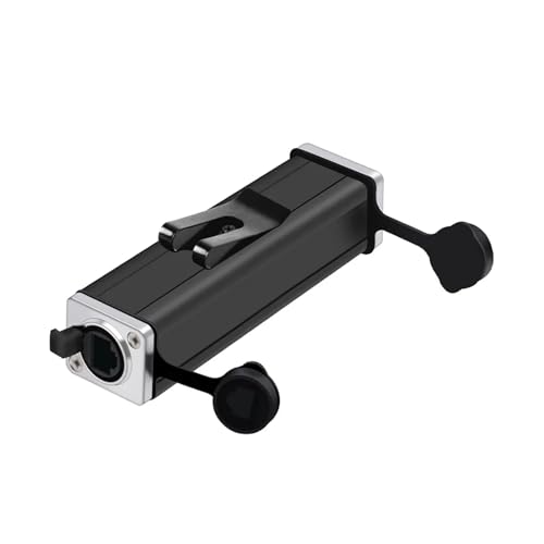 RJ45-Stecker weiblich Panel Mount Steckdosen gerade Adapter Kupplungen 1 Stücke(Metal-90mm-01) von JGODGQPM