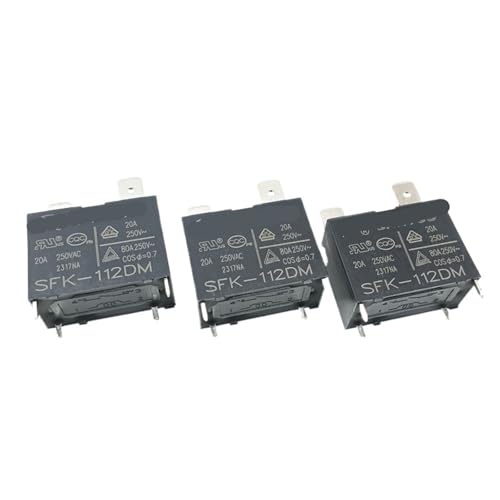 Relais SFK-112DM Klimaanlage Relais 4Pin 20A 250VAC 1Pcs von JGODGQPM
