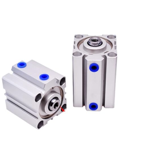 SDA12/16 Innengewinde mit Magnet Pneumatikzylinder Kompakter doppeltwirkender dünner Zylinder 1St(Stroke 100mm,Bore 12mm) von JGODGQPM