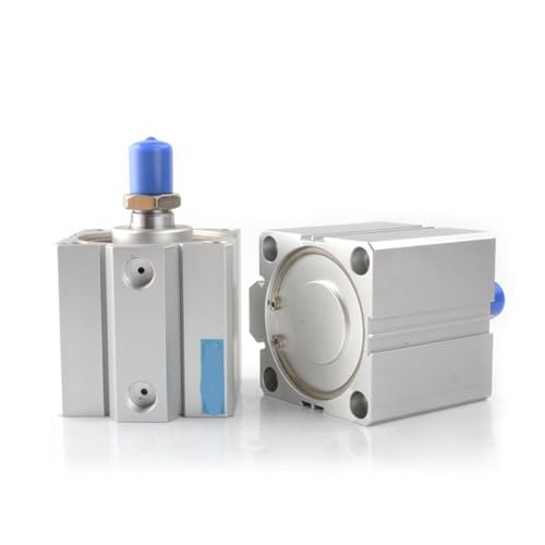 SDA20 Zylinder Pneumatische Mit Magnet 20mm Bohrung Größe Kompakte Zylinder Doppel Wirkenden 1Pcs(SDA20-75S,Male Thread) von JGODGQPM