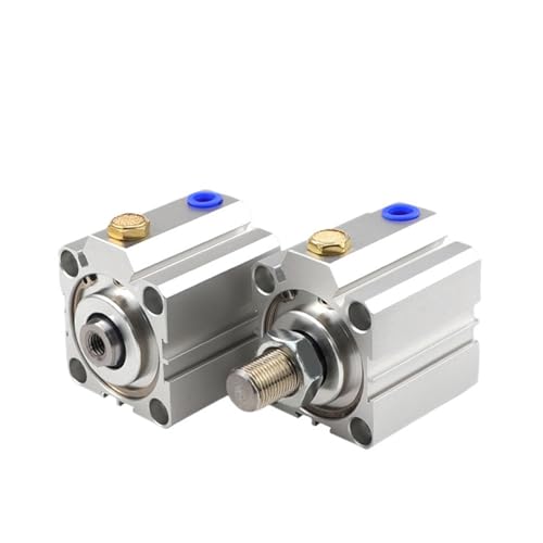 SSA32/40 Kompakter einfachwirkender pneumatischer Druckzylinder Hub 5-100 mm 1 Stück(Stroke 70mm,Bore 40mm) von JGODGQPM