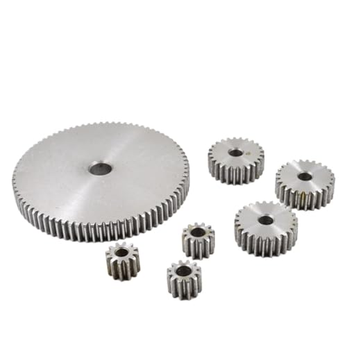 Stirnradgetriebe 1M 29T-60T Metallgetriebe 45# Stahl 1 Modul 29 30 31 32 35 36 40 45 50 60 Zähne 1St(1M - 32Teeth) von JGODGQPM