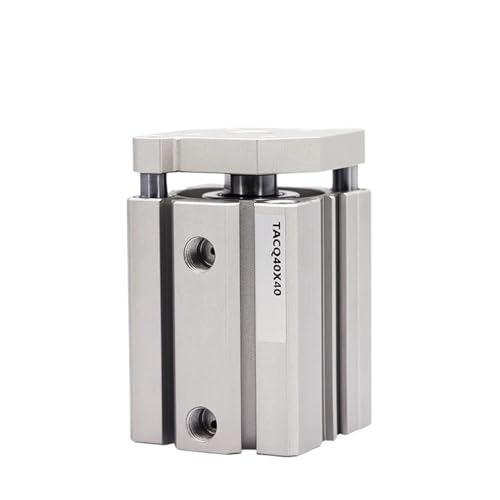 TACQ32 Dreiachsiger Dreistangen-Kleinzylinder Hub 5-100 mm Dünner Luftzylinder 1 Stück(Stroke 75mm,TACQ32 (With Magnet)) von JGODGQPM