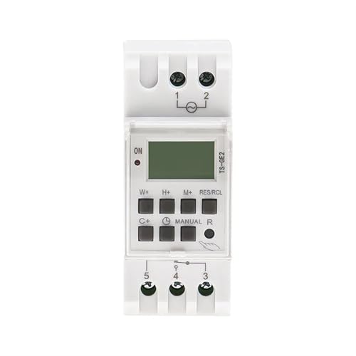 TS-GE2 Automatischer einstellbarer Zeitschalter Programmierbarer täglicher wöchentlicher Controller 16A 220V 1Pcs von JGODGQPM