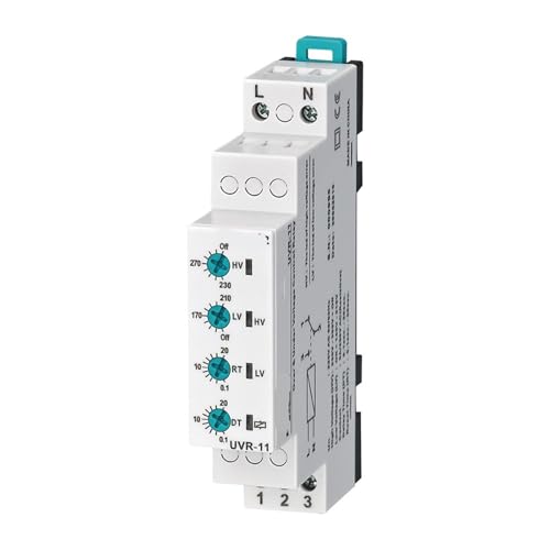 UVR-11 220VAC MonoPhase Überspannung & Unterspannung Schutz Relais 1Pcs von JGODGQPM