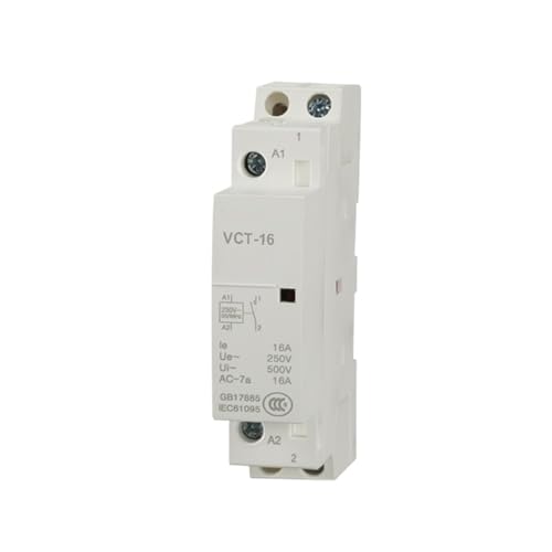 VCT/BCH8 16A 20A 25A 40A 63A 1 Pol 1 NO oder NC Haushaltsschütz Magnetkontakt 1 Stücke(63A AC110V) von JGODGQPM