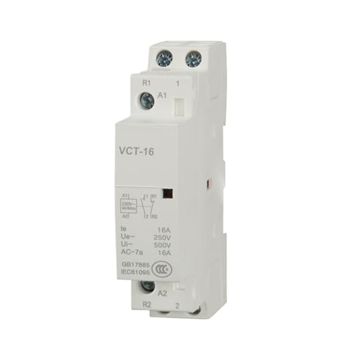 VCT-20 20A Haushalt Magnetisch 24v 2P 1NO1NC Modulare Arten Von Schütz 1Pcs(AC110V 1NO1NC) von JGODGQPM