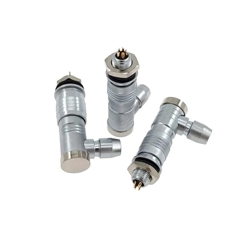 XS6 Ellenbogen Rechtwinklig Aviation 2/3/4/5 Kern Stecker Aviation Schnittstelle Push-Pull 1Pcs(5PIN) von JGODGQPM
