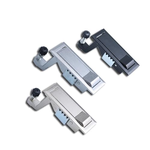 Zinklegierung verstellbar Box Fall Kessel flach Industrie-Stil Locker Schalter Haspe Latch 1 Stück(Chroming-Zinc alloy) von JGODGQPM