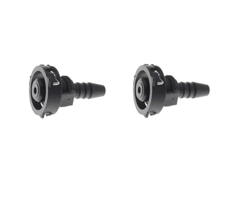 JGUYC Entlüftungsschlauch, stellvertretender Wasserkocher, Wasserrohr, Auspuffrohranschluss for B//e//n//z, ID 6 mm, Kühler-Wasserkastenanschluss(2 PCS) von JGUYC
