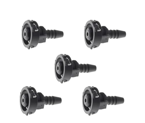 JGUYC Entlüftungsschlauch, stellvertretender Wasserkocher, Wasserrohr, Auspuffrohranschluss for B//e//n//z, ID 6 mm, Kühler-Wasserkastenanschluss(5 PCS) von JGUYC