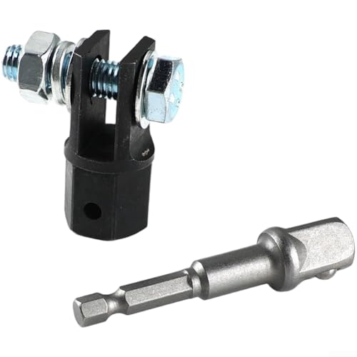 1/2-Zoll-Antrieb für Schlagschrauber Adapter mit Scheren-Hebewerkzeug, mechanischer Konverter für den Einsatz in Autoreparaturen und allgemeine Fahrzeugwartung (Adapter-Set) von JGmotorfi