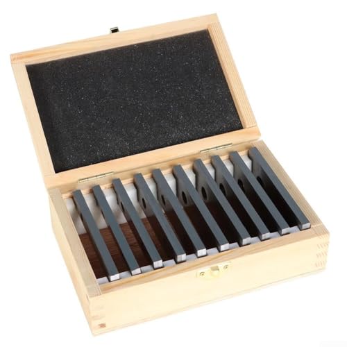 10 Paar parallele Blöcke 45,7 x 10,2 cm gehärteter legierter Stahl Set mit 0 2,5 cm Maßtoleranz für Maschinisten-Spann- und Positionierungsaufgaben von JGmotorfi